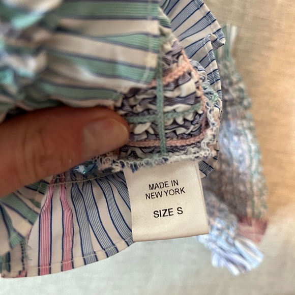 Petersyn Kinsey Smocked Off-The-Shoulder Top - Picture 2 of 4